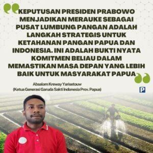 Tokoh Pemuda Papua Apresiasi Komitmen Pemerintahan Prabowo-Gibran dalam Membangun Papua