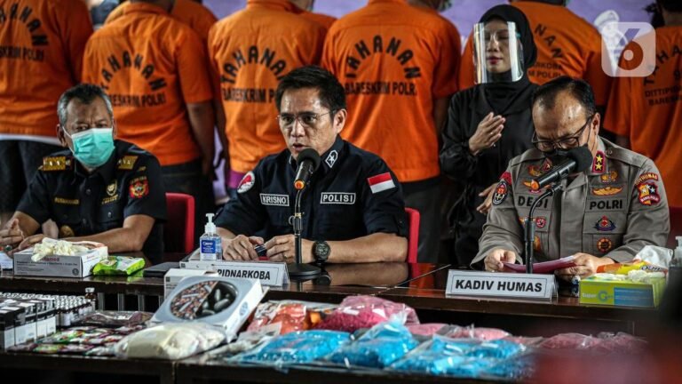 Aparat Keamanan Berhasil Ungkap Jaringan Narkoba Internasional