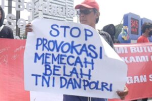 Masyarakat Dukung TNI Polri Pastikan Demokrasi Tanpa Anarkis