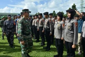 TNI Polri Solid Redam Provokasi Massa yang Picu Aksi Anarkis