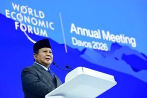 Di Hadapan CEO Dunia, Pidato Presiden Prabowo Tegaskan Indonesia Tak Pernah Gagal Bayar Utang