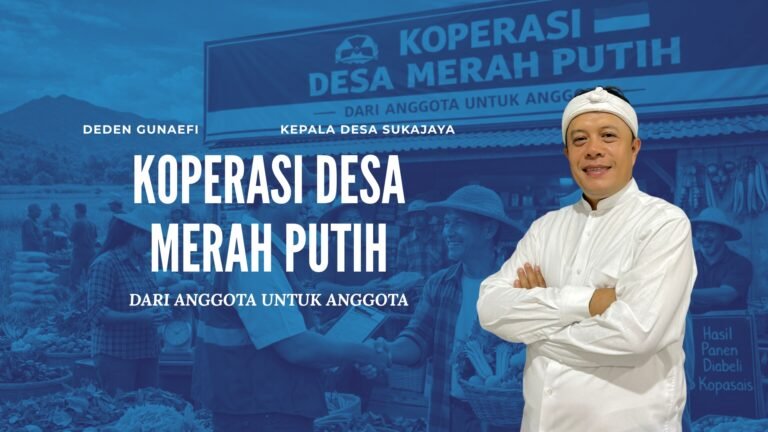 Koperasi Desa Merah Putih Jadi Pilar Pembangunan dan Kemandirian Ekonomi Desa