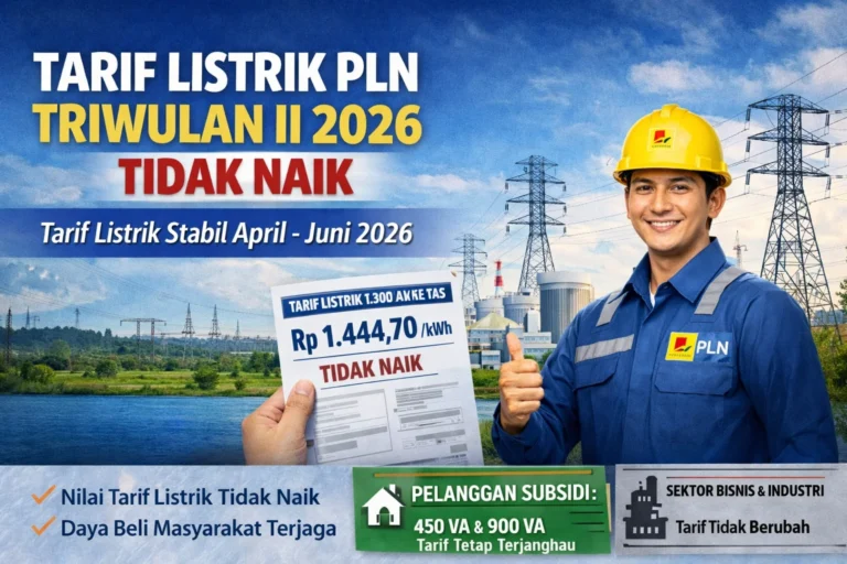  Tarif Listrik Tidak Naik, Perkuat Stabilitas Rumah Tangga dan UMKM
 
 