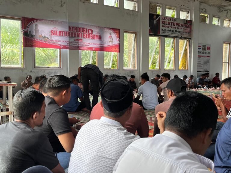Kenduri dan Silaturahmi Bersama Jadi Momentum Memperkuat Ukhuwah Islamiyah dan Persatuan Masyarakat Aceh Jaya