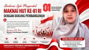 Akademisi Ajak Masyarakat Nilai Pembangunan Nasional Berdasarkan Data dan Fakta