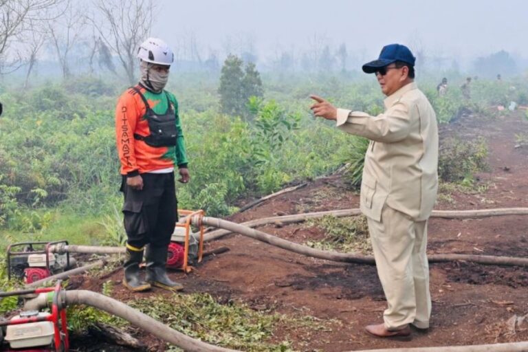 Prabowo Tegaskan Karhutla Bisa Dijerat sebagai Terorisme Ekologi