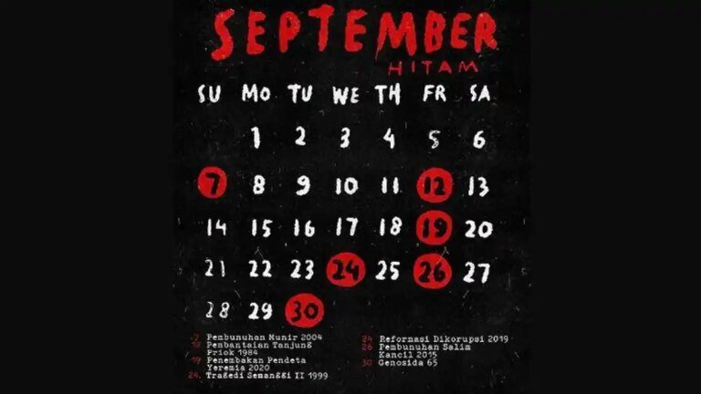 Isu September Hitam, Aspirasi Disampaikan Tertib dan Sesuai Aturan Tanpa Provokasi Anarkistis