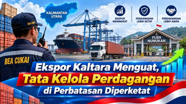 Ekspor Kaltara Tumbuh 54 Persen, Tata Kelola Ekspor Diperkuat dari Perbatasan