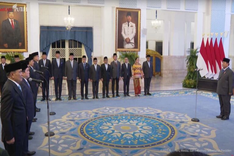 Reshuffle Kabinet Pemerintahan Prabowo Perkuat Koordinasi Program Prioritas